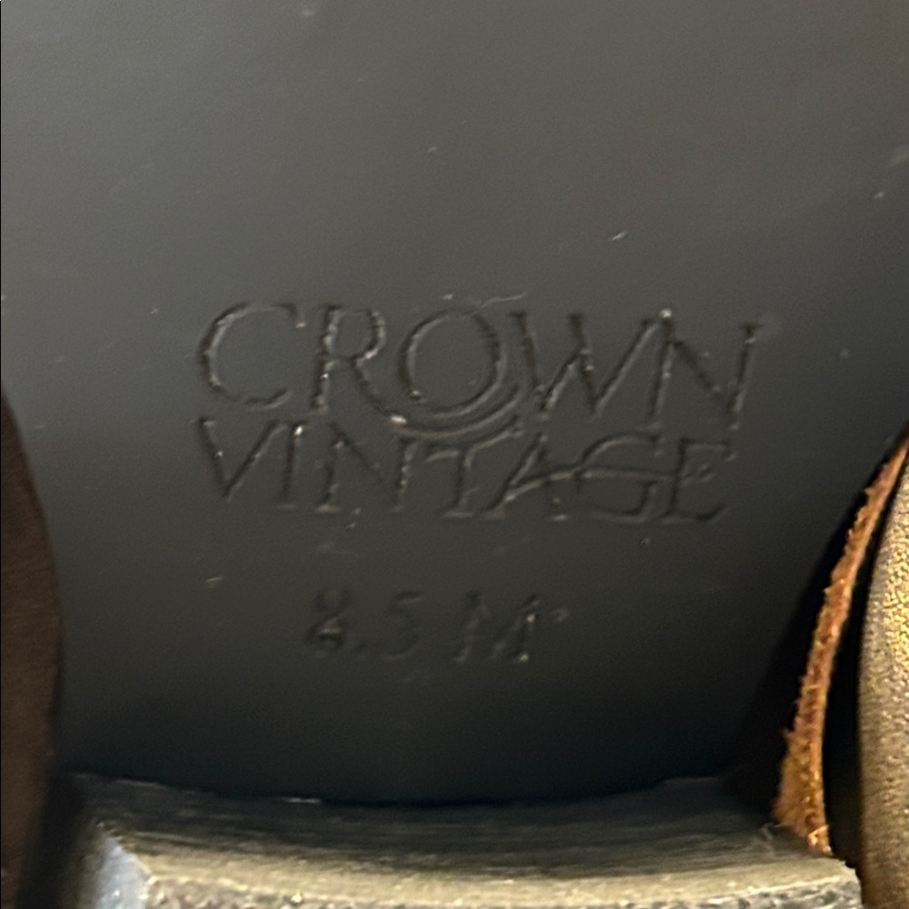 Crown vintage Dark Brown Leather Boots - Picture 6 of 10